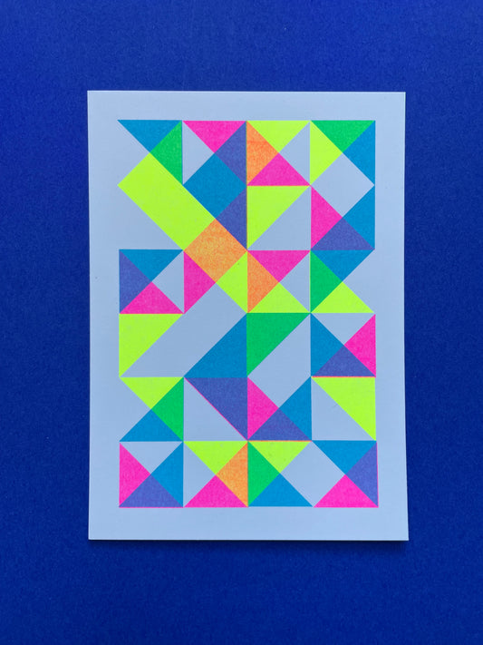 Patterns 01 -Riso print